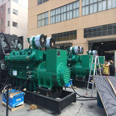 γεννήτρια diesel 2500kva 2000kw που τροφοδοτείται με την υδρόψυξη μηχανών Yuchai