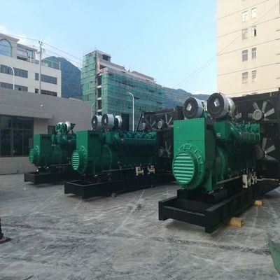 γεννήτρια diesel 2500kva 2000kw που τροφοδοτείται με την υδρόψυξη μηχανών Yuchai