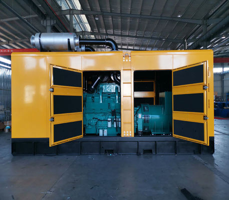 σιωπηλές Cummins γεννήτριες diesel 640kw 800KVA με τη μηχανή KTA38-G2B